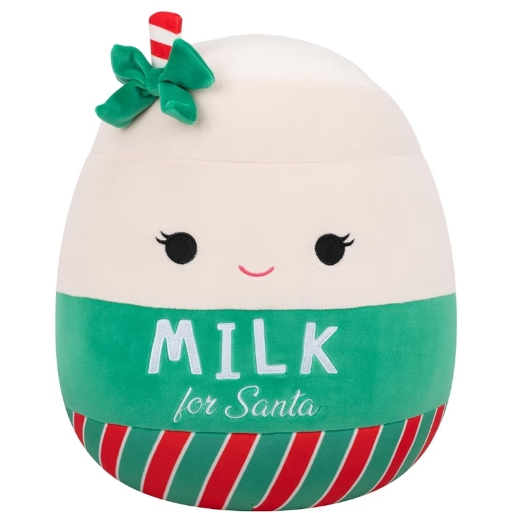 Kids Hedda The Milk For Santa 🥛🎅 12" Squishmallow Plush NEW WITH TAGS